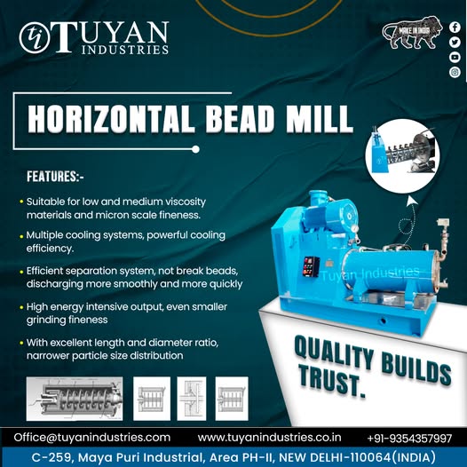 Horizontal Bead Mill